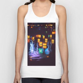 Festival of water lights Tank Top