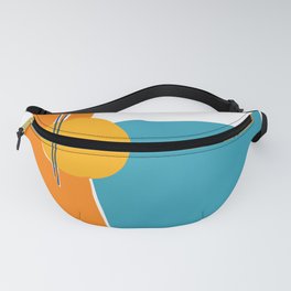 beutiful sunset summer scenery abstract artwork Fanny Pack