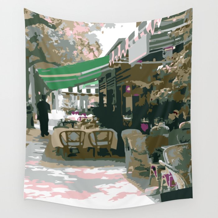Atlantic Blvd Delray Beach Florida Wall Tapestry By