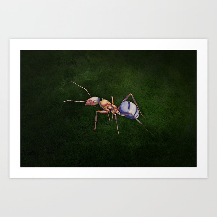 Formica (Wood Ant) Art Print
