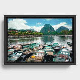 Tam Coc Vietnam Fine Art Print  • Travel Photography • Wall Art Framed Canvas