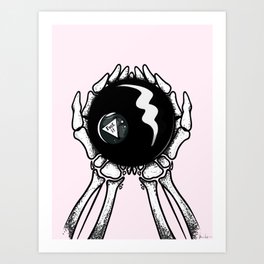 The 8 Ball Has Spoken Art Print