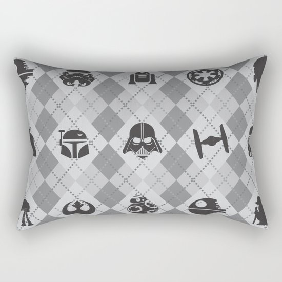 Galactic Pattern Rectangular Pillow