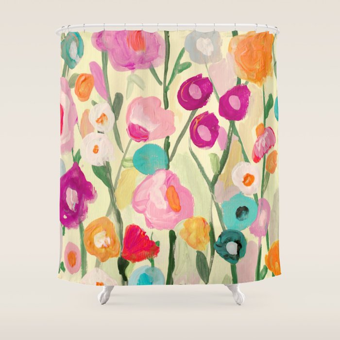 Garden Shower Curtain by thindesign | Society6
