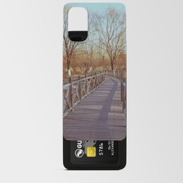 A lake somewhere in winter Android Card Case