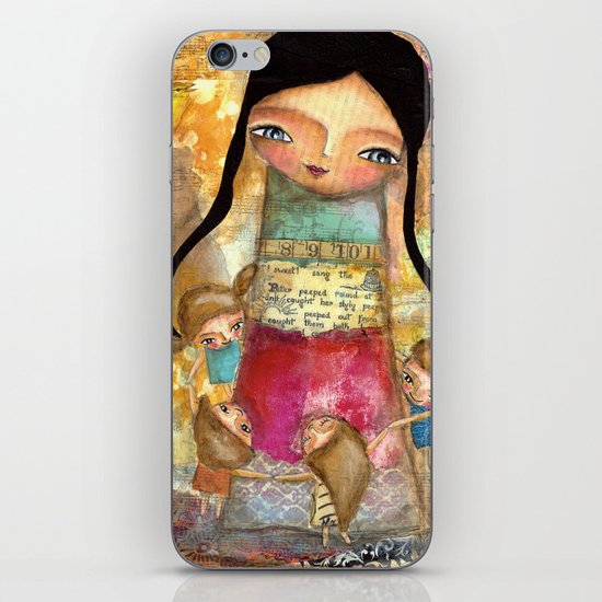 Music - teacher and children iPhone & iPod Skin
