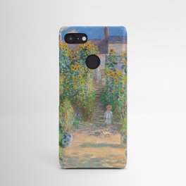 The Artist's Garden at Vetheuil by Claude Monet Android Case