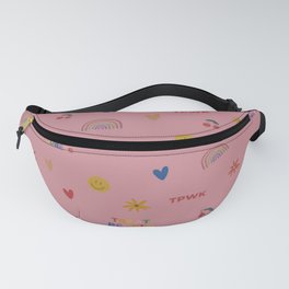 TPWK Patterns (Pink) Fanny Pack