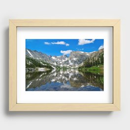 Lake Isabelle, Rocky Mountains, Colorado Recessed Framed Print