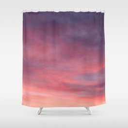 GRAY CLOUDS AND BLUE SKY Shower Curtain