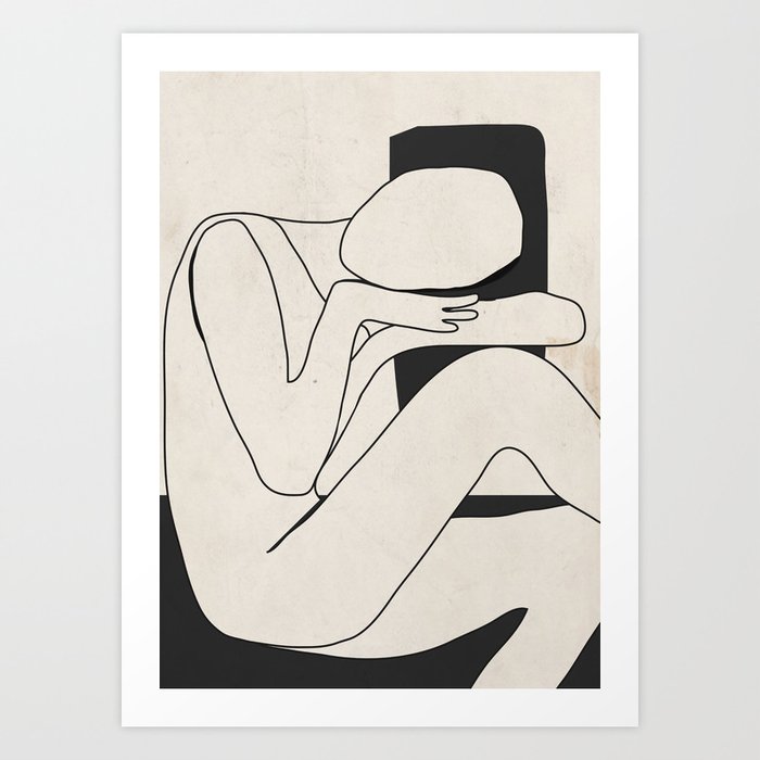 Abstract Art 15 Art Print By Thindesign