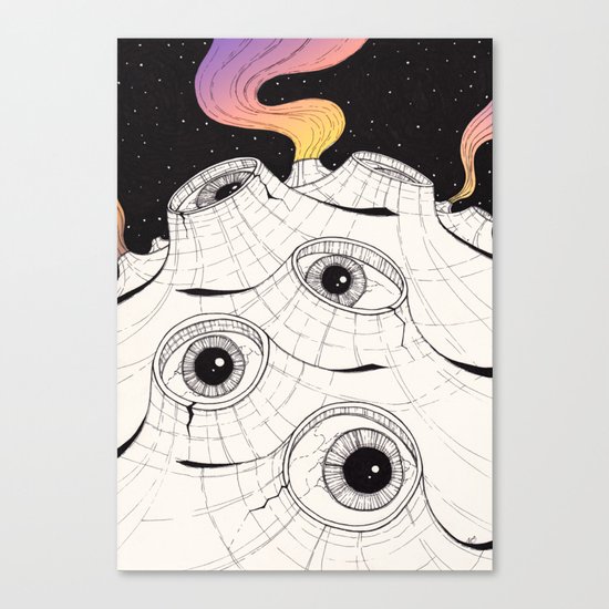 planets have ears Canvas Print