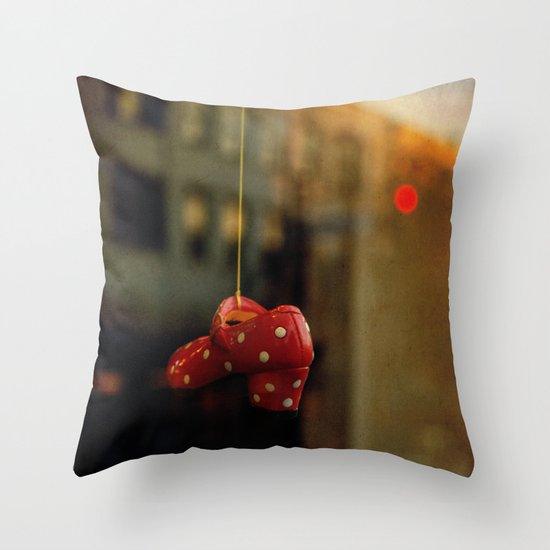 Polka Dots Throw Pillow
