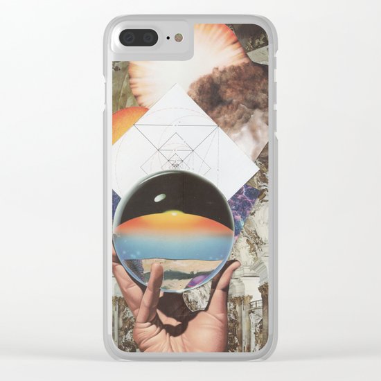 Hand of Symmetry Clear iPhone Case