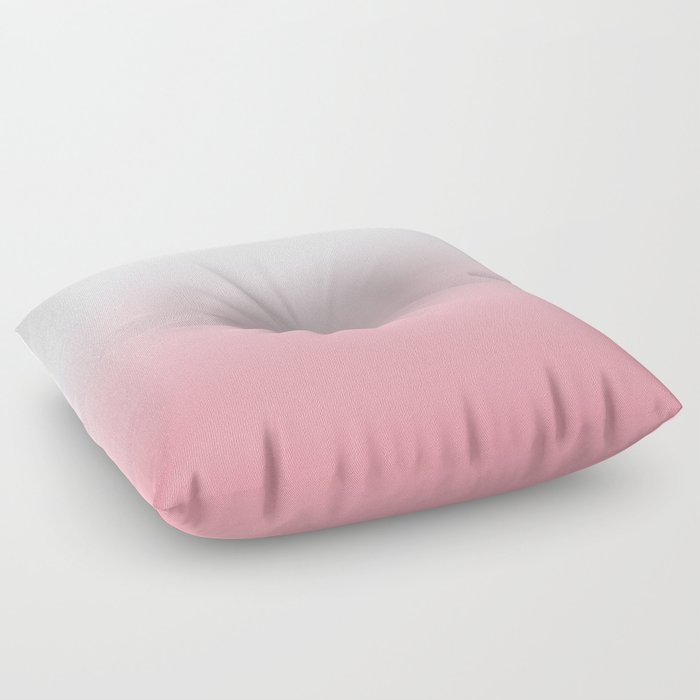 OMBRE PEACHY PINK COLOR Floor Pillow