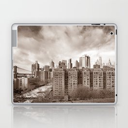 New York Sepia Laptop Skin