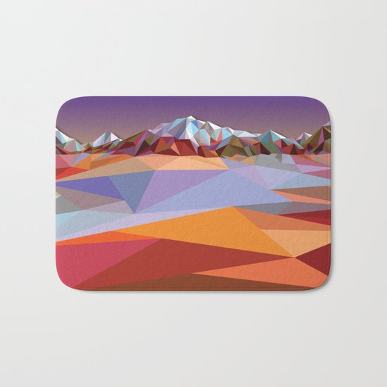 Night Mountains No. 23 Bath Mat
