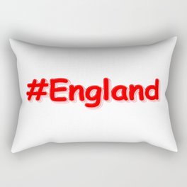 "#England" Cute Design. Buy Now Rectangular Pillow