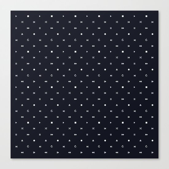 Controls Canvas Print