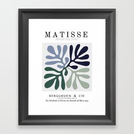 Henri Matisse - The Cutouts - Papiers Decoupes Framed Art Print