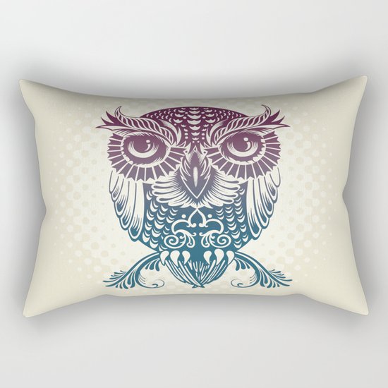 Baby Egyptian Owl Rectangular Pillow