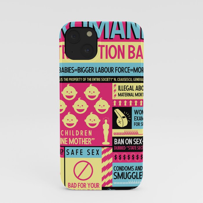 Contraception Ban iPhone Case