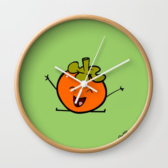 Persimmon Wall Clock