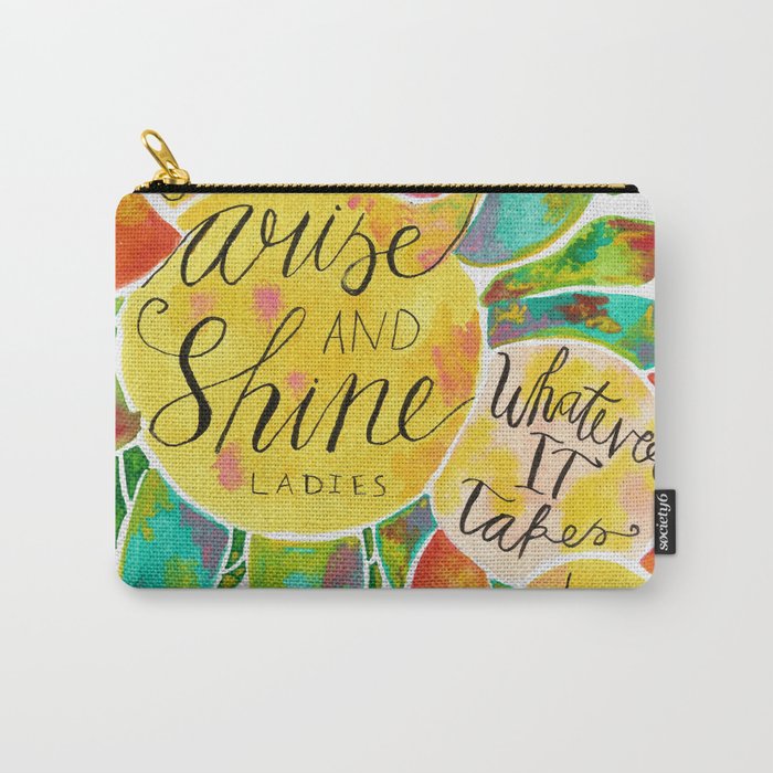 Arise & Shine Flower Carry-All Pouch