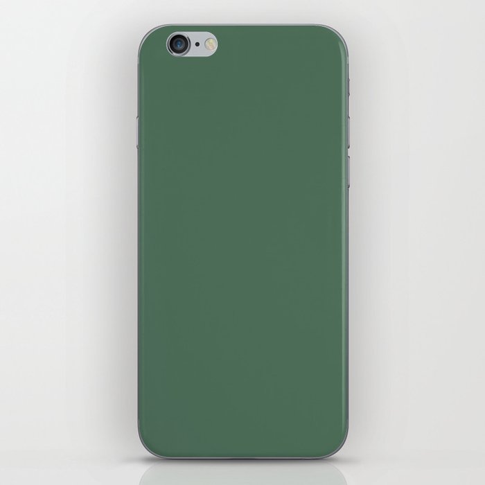 Kale green iPhone Skin