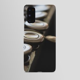 Where the Music Comes Through Flute Still Life with Quote Android Case