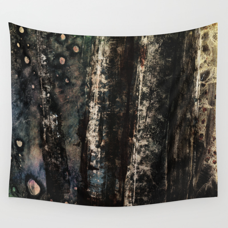 Night In The Winter Woods Wall Tapestry By Christinamvanginkel