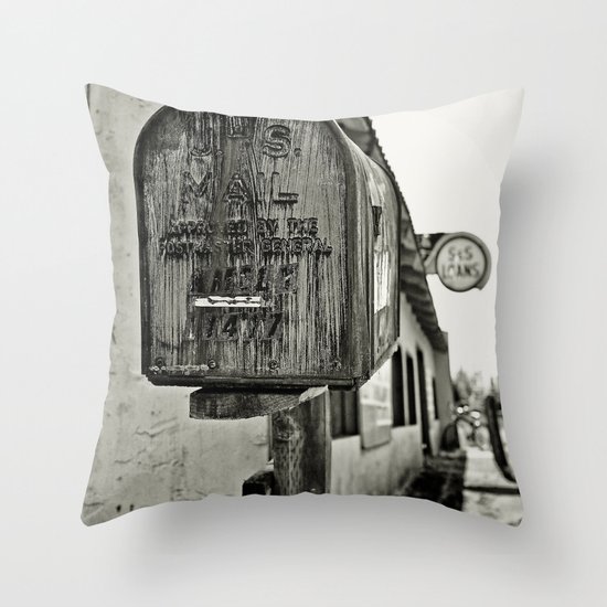 Mailbox Throw Pillow