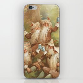 Gnomes & Beer iPhone Skin