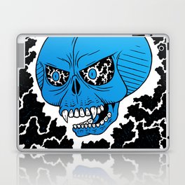 Lightning Skull Laptop & iPad Skin
