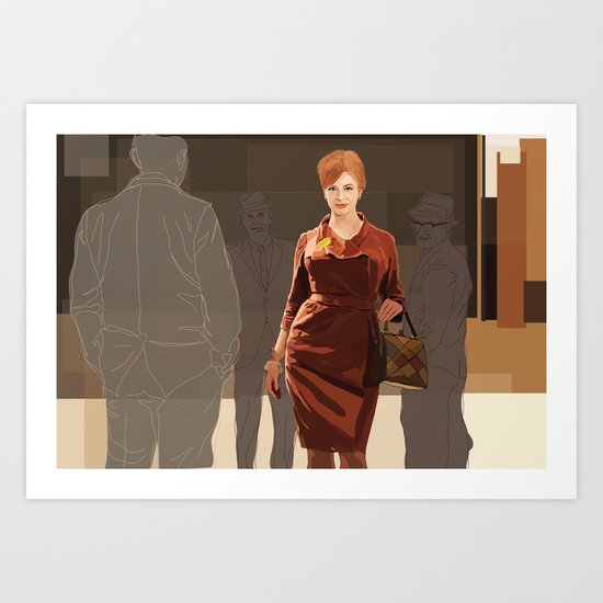 JOAN///////////////////// Art Print