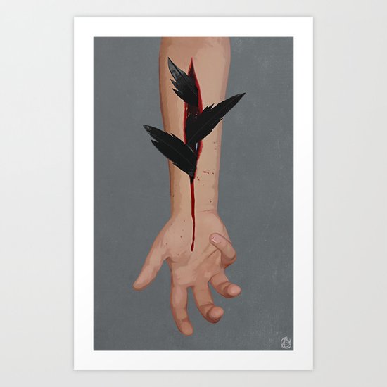 wanting to be Art Print