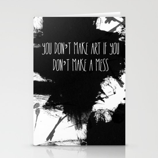 Graphic_ARt quote Stationery Cards