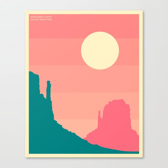 MONUMENT VALLEY Canvas Print
