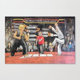 Sweep The Leg - Chalk piece Canvas Print