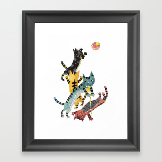 Cats Framed Art Print