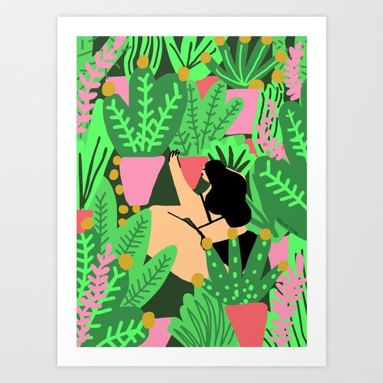 My Garden Art Print