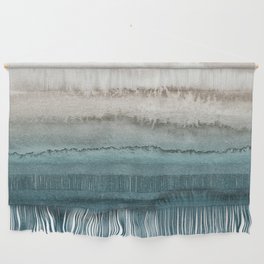WITHIN THE TIDES - CRASHING WAVES TEAL Wall Hanging