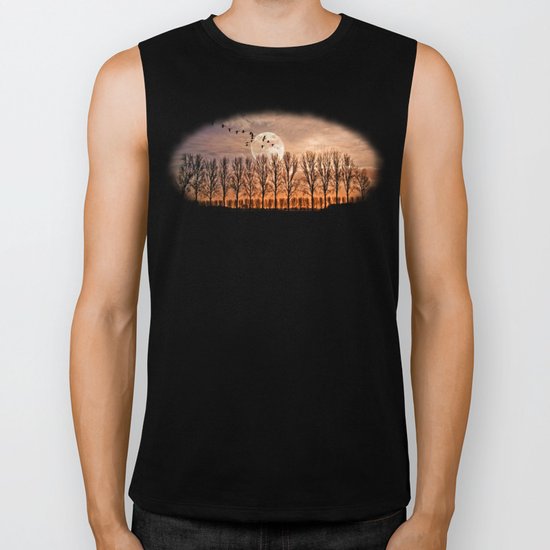 Night of the wild geese Biker Tank