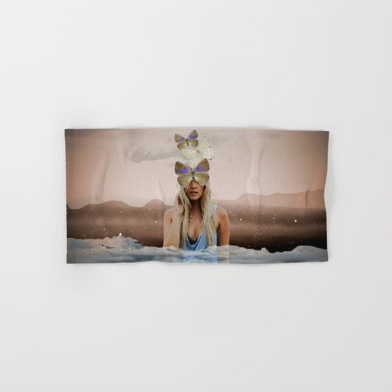 Butterfly Face Hand & Bath Towel