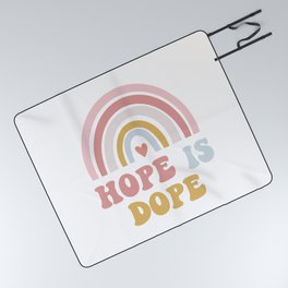 Hope Is Dope Picnic Blanket