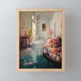 Sweet roses and moist air Framed Mini Art Print