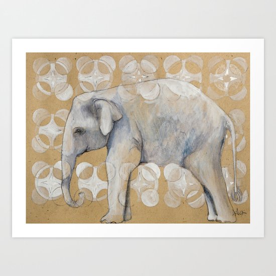 elephant Art Print