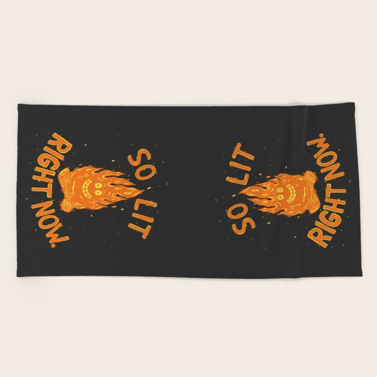 F/RED UP! Beach Towel