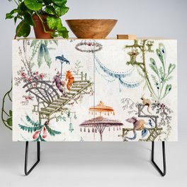 Enchanted Forest Chinoiserie Credenza