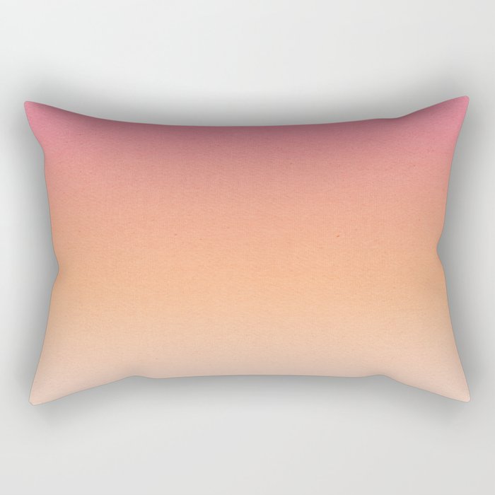 Ombre Sunset Rectangular Pillow